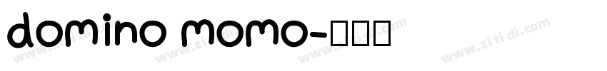 domino momo字体转换
